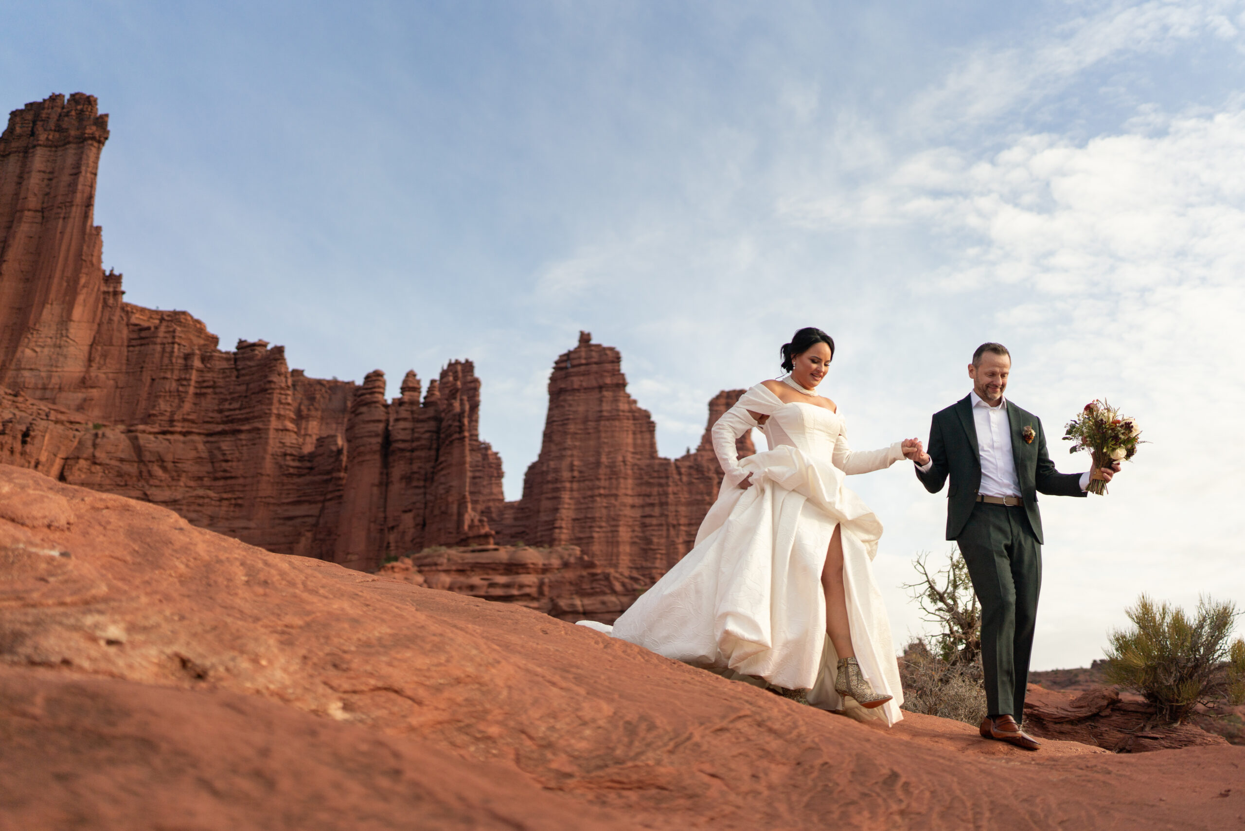 Marisa + Joe Moab Elopement